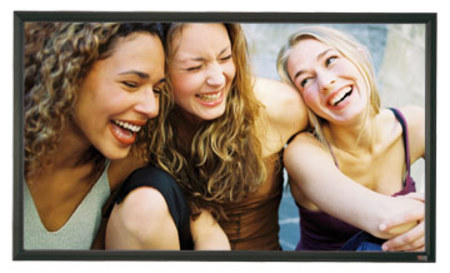 Grandview - 16:9 Flocked Frame Screen