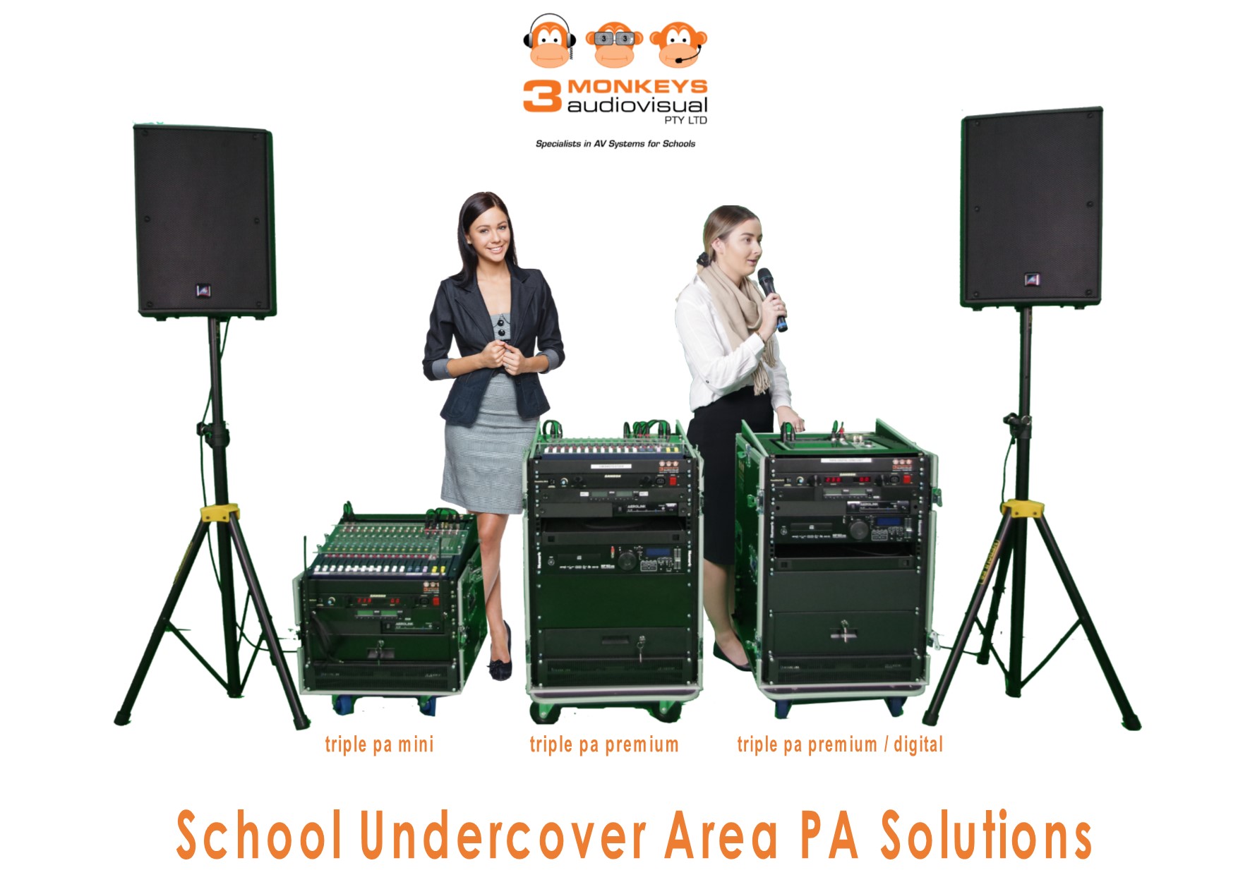 School Undercover Area/Hall - ALL-IN-ONE Triple PA System - Image 5