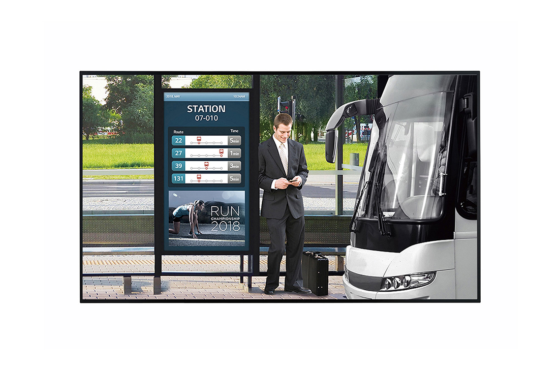 55" Open Frame Commercial TV - LG 55XF3E-B