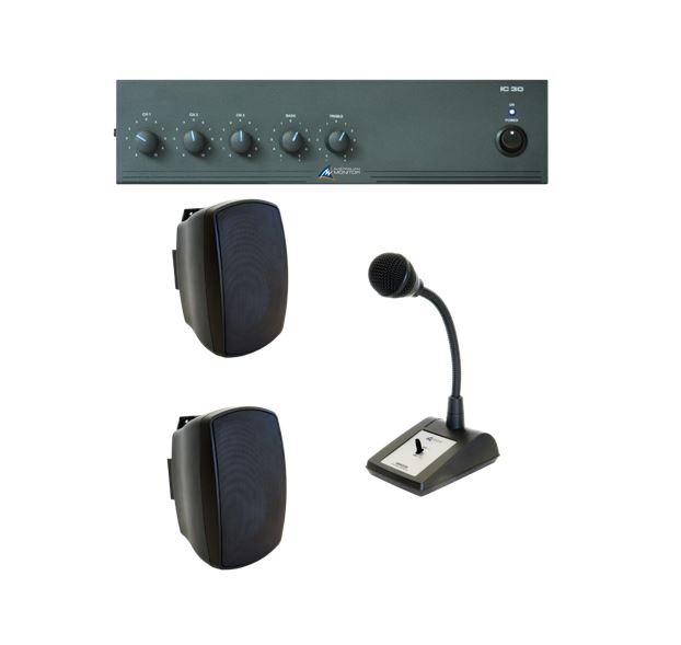 Retail Store PA System with Music