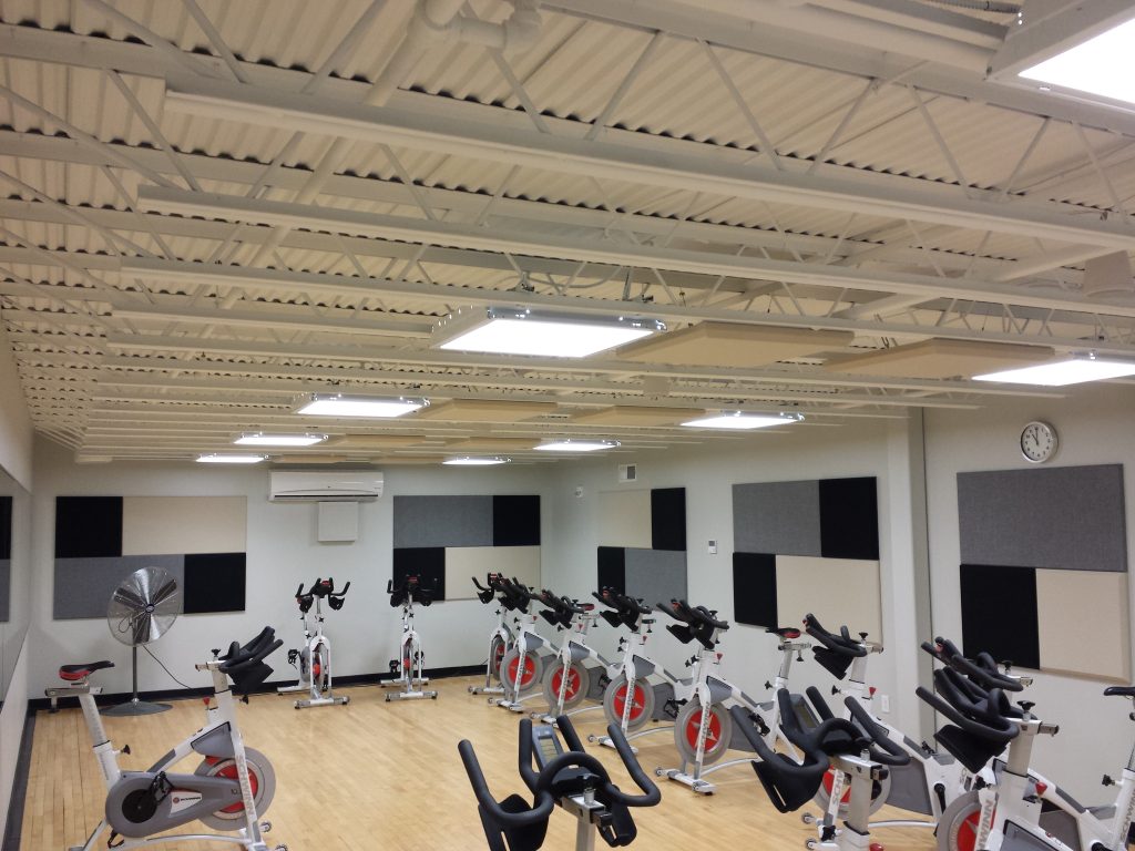 Health Club Acoustic Treatment Solutions