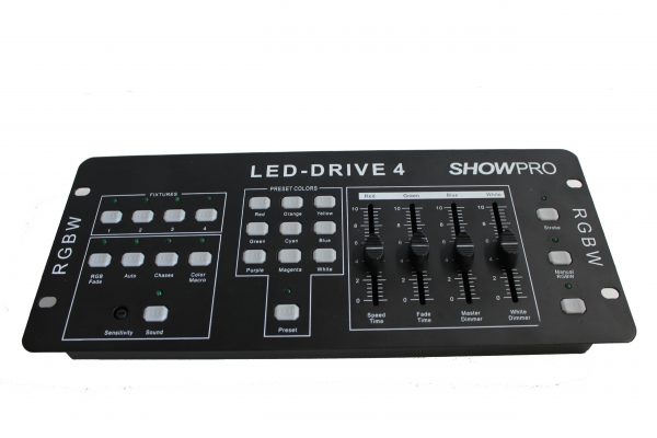 School Stage Lighting solution - 4 x Colour RGB LED's + 2 x Fresnel & Lighting Controller - Image 5