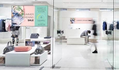 Automated People Counting Signage Solution Ideal for COVID19