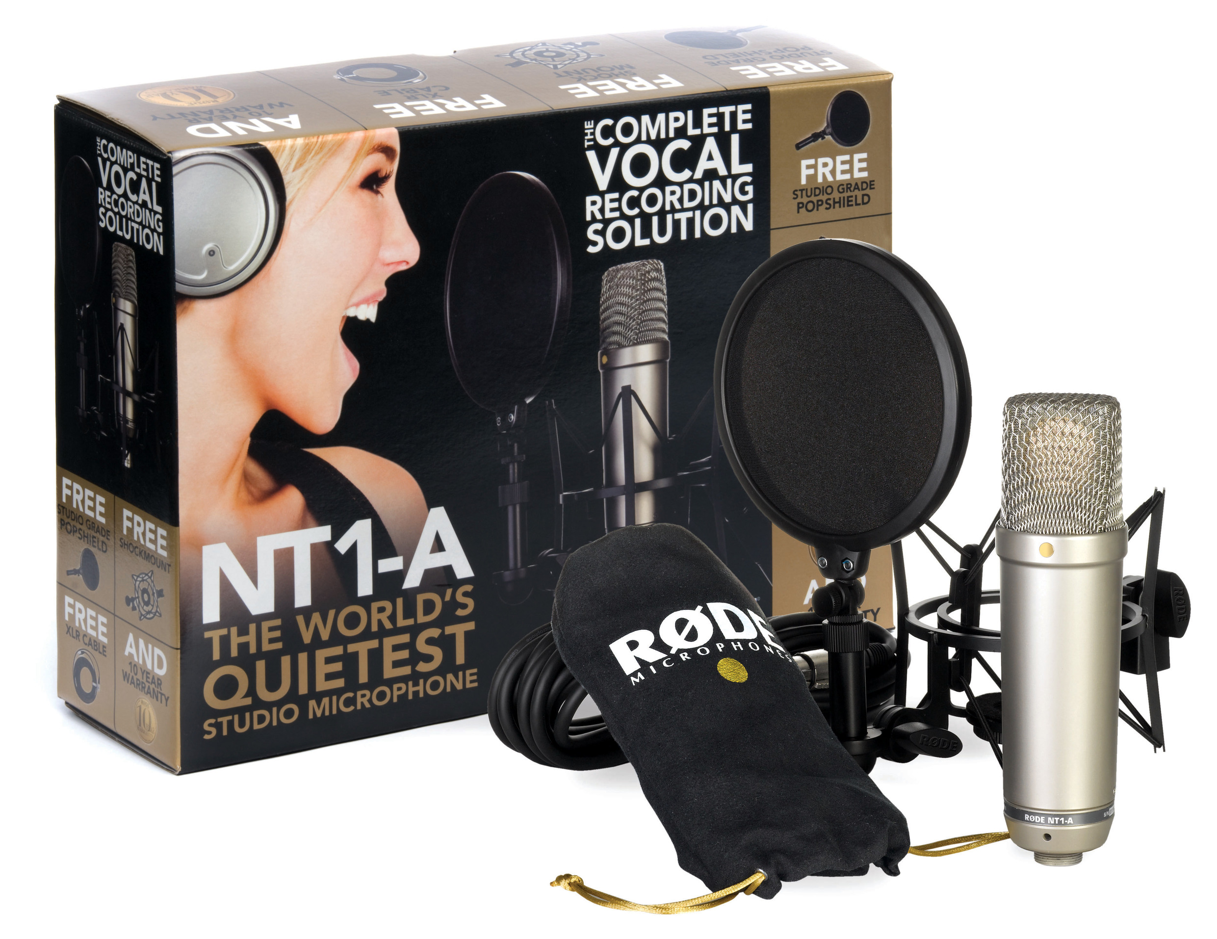 1" Cardioid Condenser Microphone (NT1-A) - RODE - Image 3