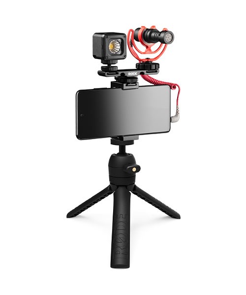 Vlogger Kit - Universal Filmmaking Kit for Mobile Phones RODE (3.5mm Connector)
