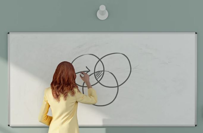 Logitech Scribe - Whiteboard Content Camera for Video Conferencing Rooms