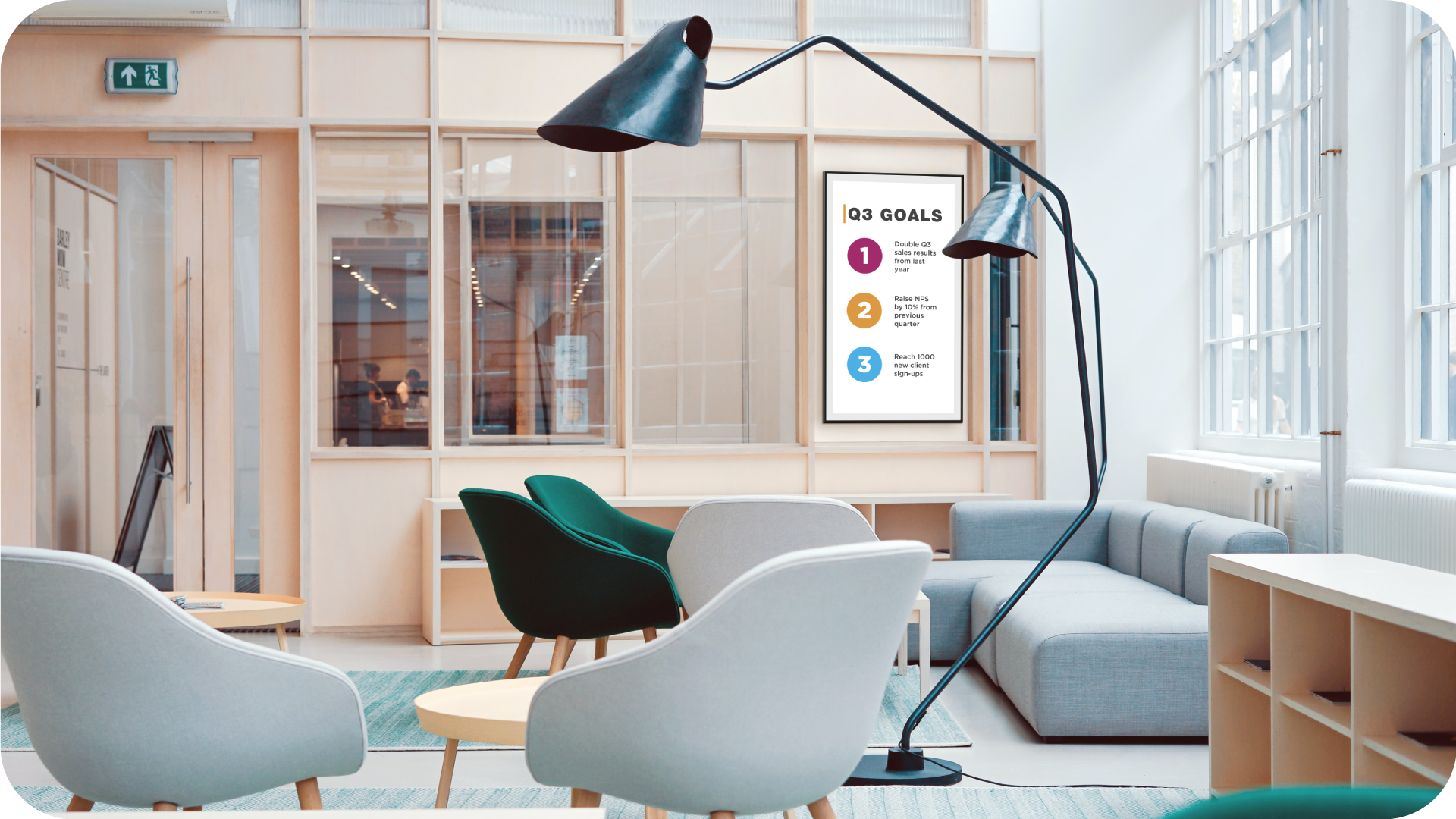 Corporate Office Digital Signage - Image 2