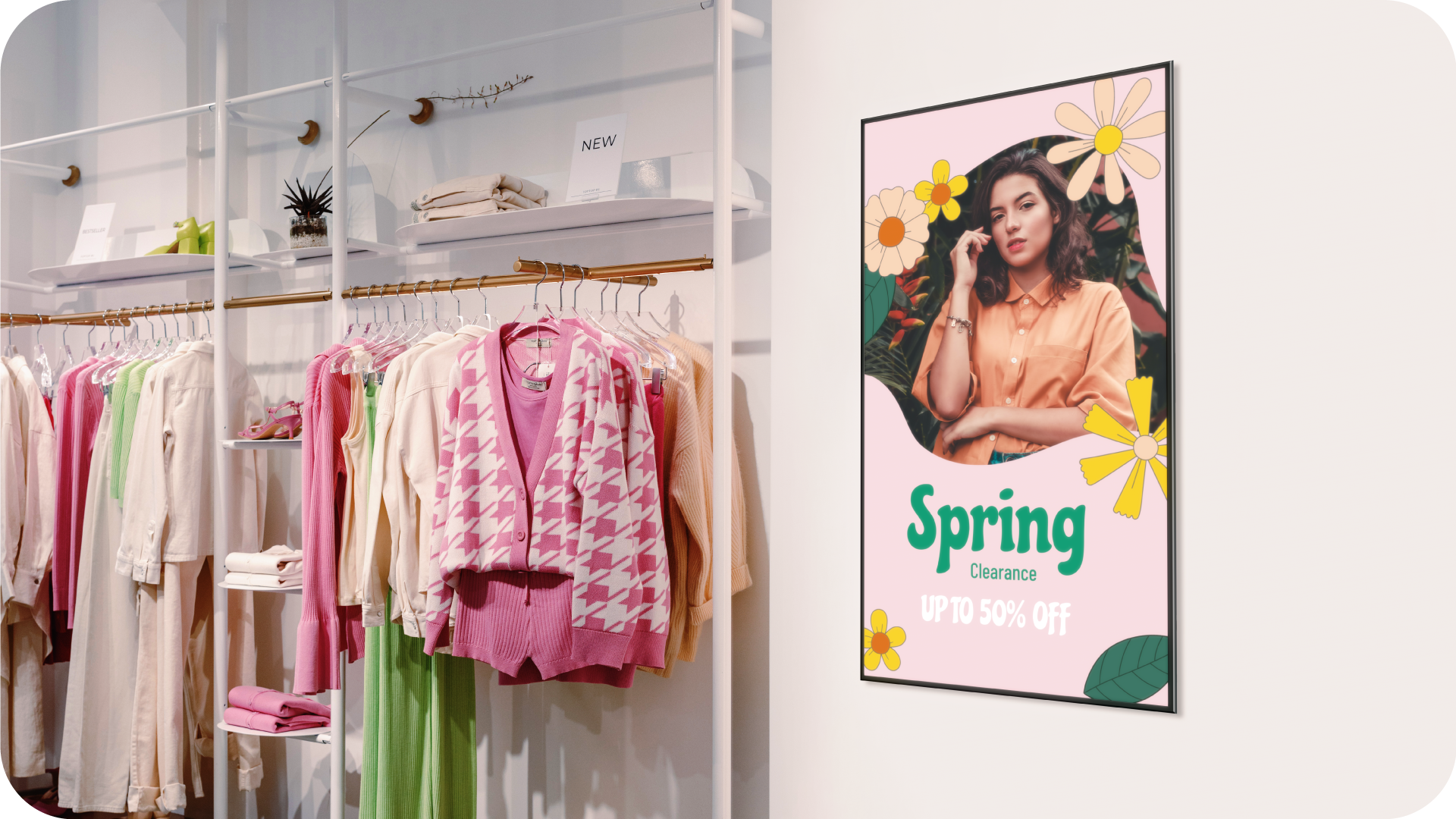 Retail Store Digital signage