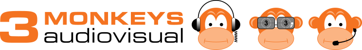 3 Monkeys AV Logo