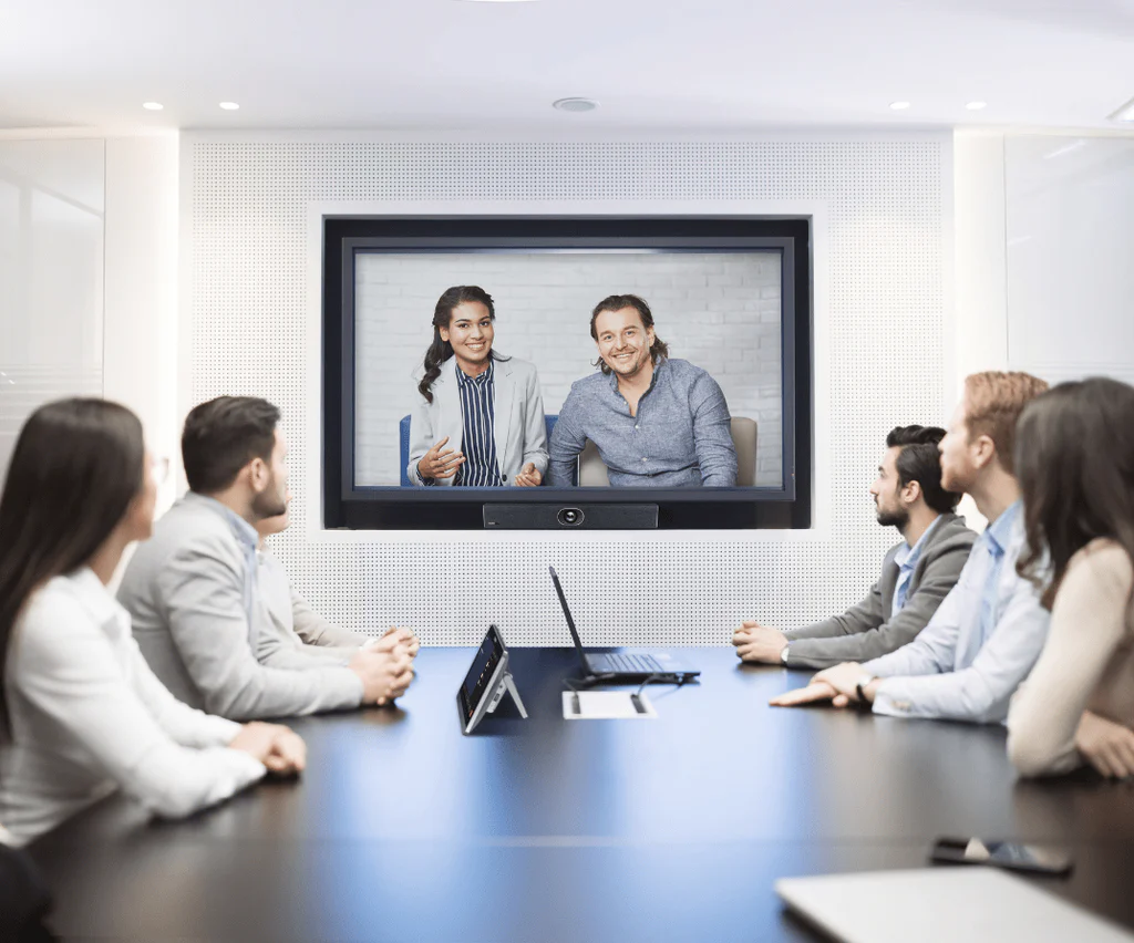 Yealink MeetingBar A20 All-in-One Collaboration Bar for Small Rooms with 8 inch Touch Panel and Wireless Content Sharing - Image 4