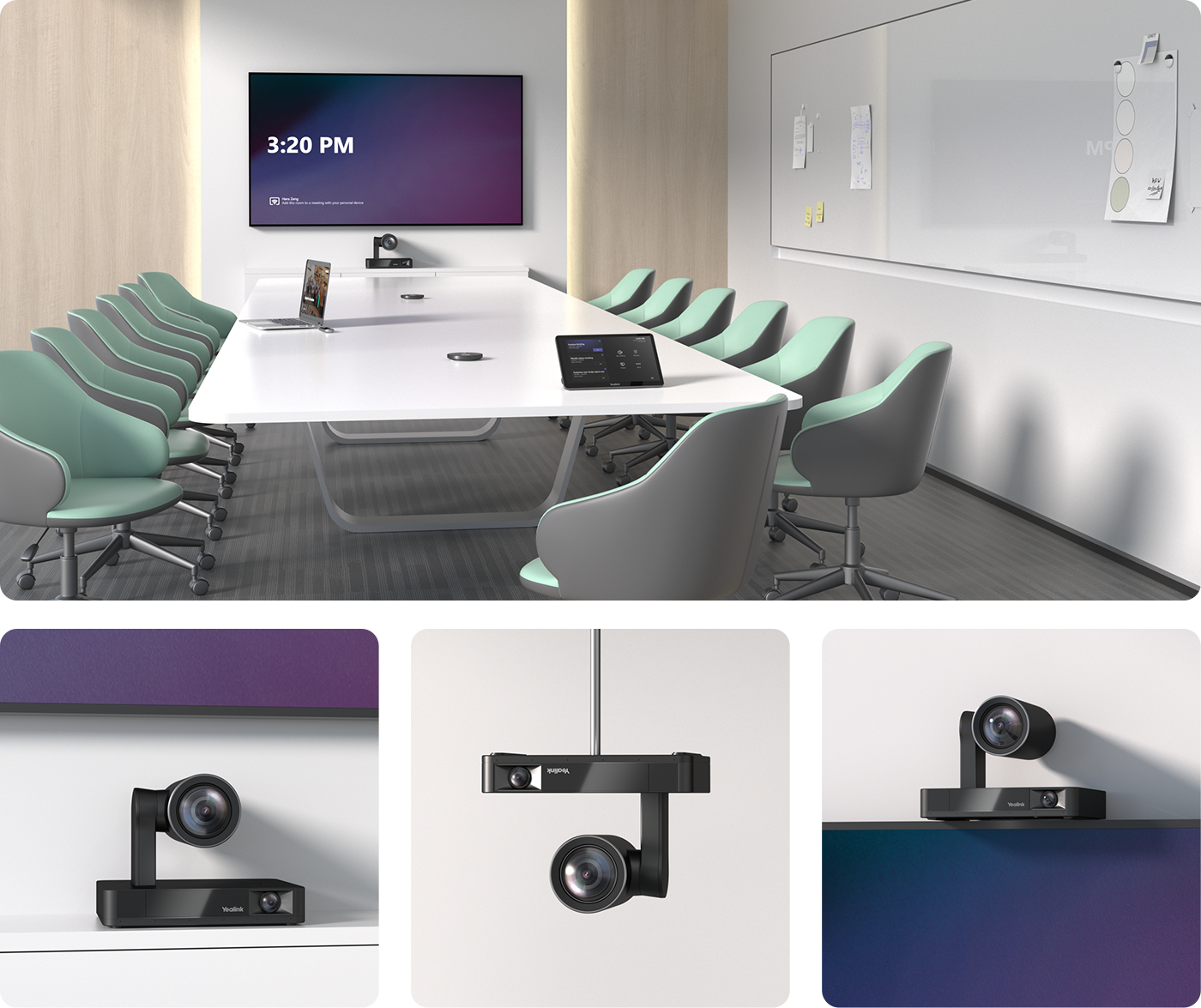 UVC86 - A 4K Dual-Eye Intelligent Tracking Camera for Medium and Large Rooms with Perfect Display - Image 5