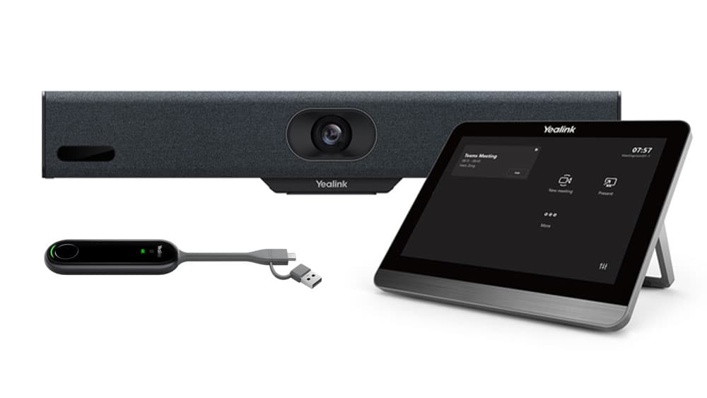 Yealink Compact MeetingBar A10 for Huddle Rooms with CTP18 Touch Panel and WPP30 for Wireless Sharing and BYOD - Image 4