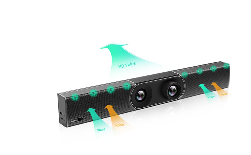 Yealink MeetingBar A30 Collaboration Bar for Medium Rooms with VCR11 remote control - Image 4