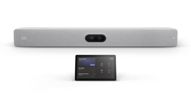 Cisco Room Bar Pro - an integrated, AI-enhanced video bar solution for Medium Sized Meeting Spaces - Image 3