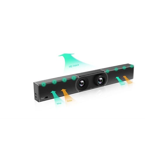 Yealink MeetingBar A30 All-in-One Collaboration Bar for Medium Rooms with 8 inch Touch Panel - Image 3