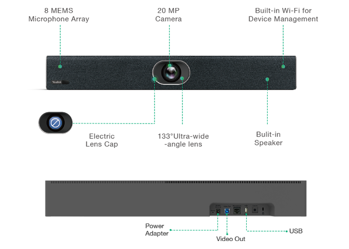 UVC40 All-in-One USB Video Bar · BYOD - Image 3