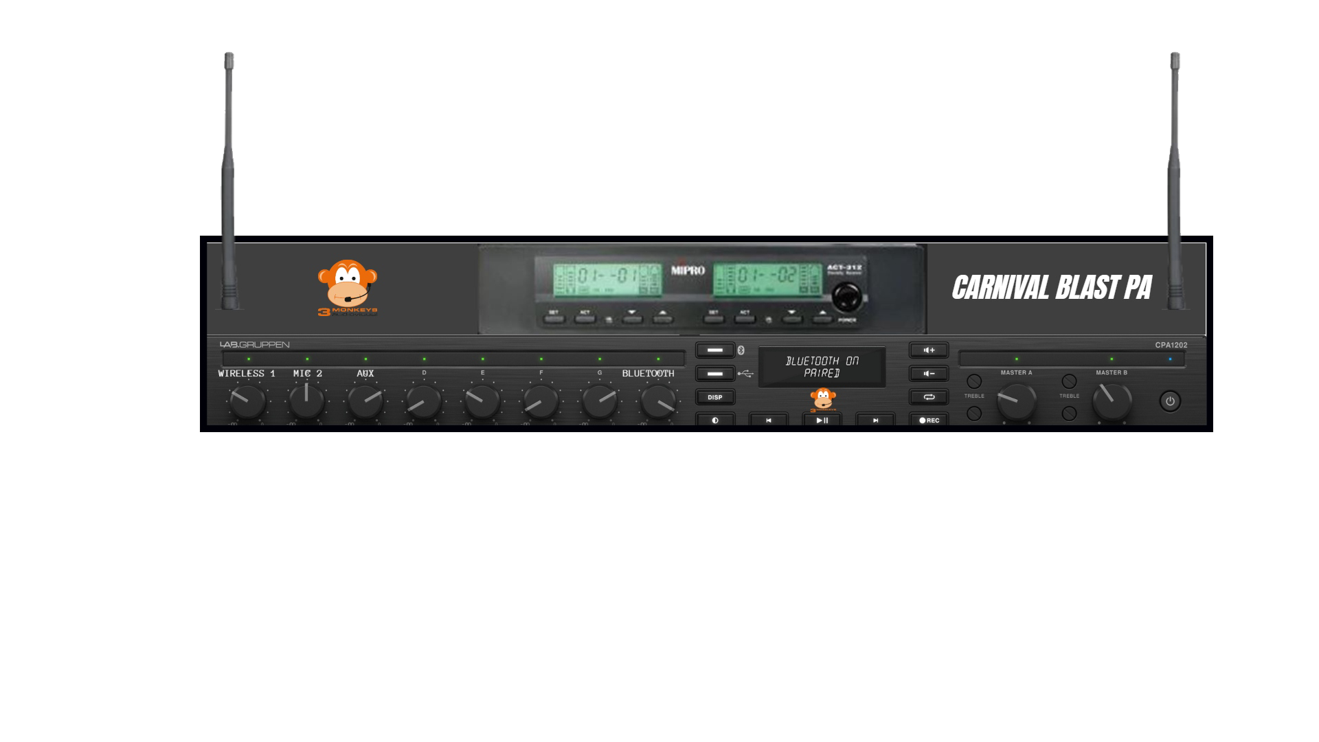 Carnival Blast - The Ultimate Outdoor Announcement Sound Solution for School Sports Carnivals, Fetes, & Other Large Outdoor Events. - Image 7