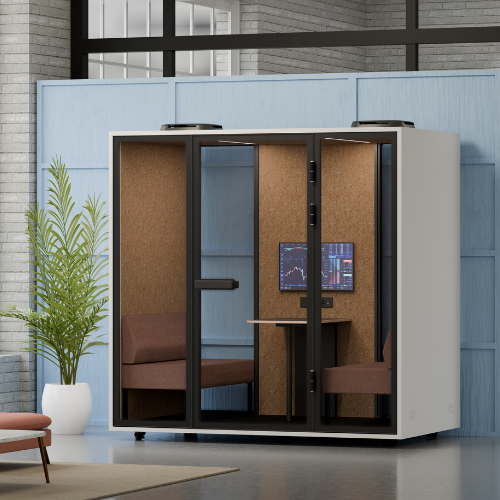 4 Person Acoustic Booth - Image 3